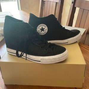 Brand New Water Droplet Style Wedge Converse Shoes